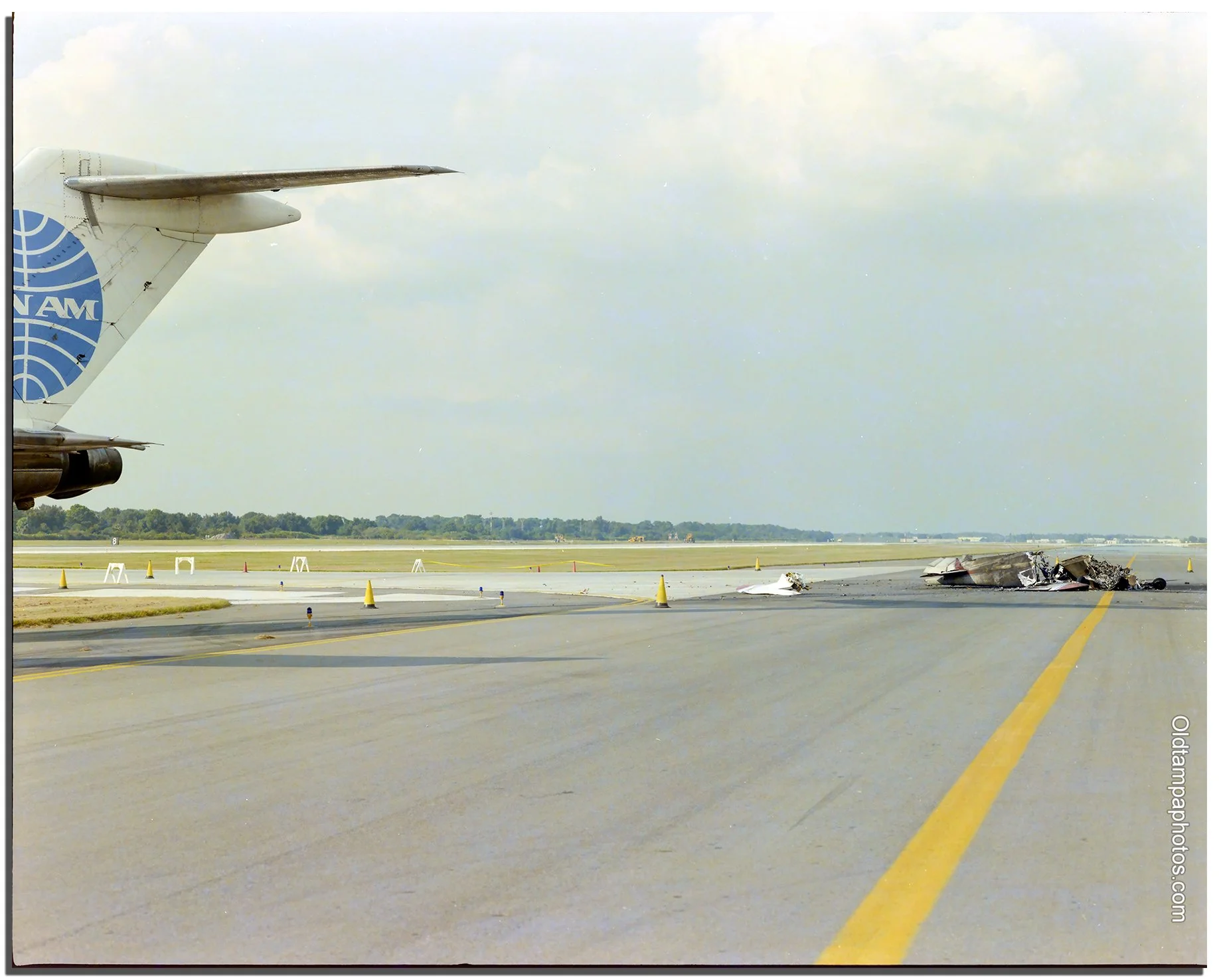 Pan Am Jet Clipper Good Hope runway crash November 1986 — Old